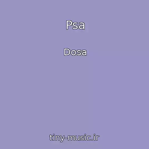 کاور آهنگ Psa از Dosa