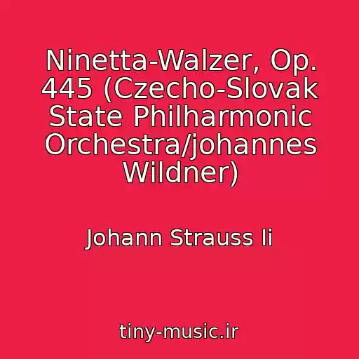 کاور آهنگ Ninetta-Walzer, Op. 445 (Czecho-Slovak State Philharmonic Orchestra/johannes Wildner) از Johann Strauss Ii