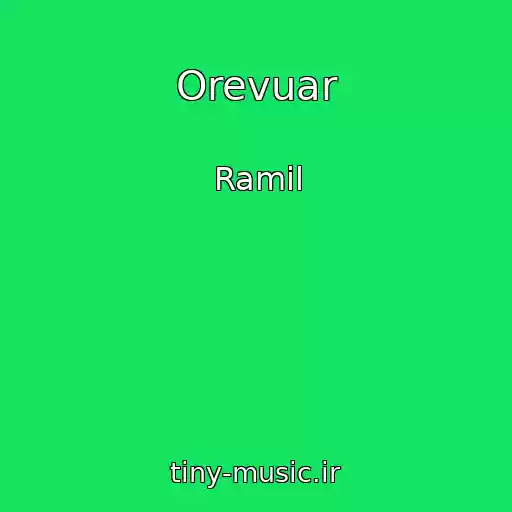کاور آهنگ Orevuar از Ramil