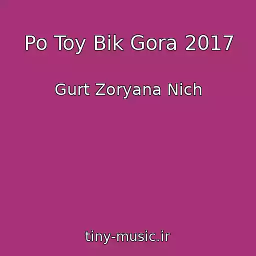 کاور آهنگ Po Toy Bіk Gora 2017 از Gurt Zoryana Nіch