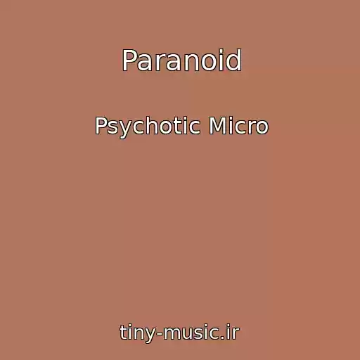 کاور آهنگ Paranoid از Psychotic Micro