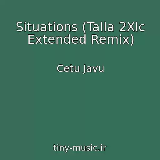 کاور آهنگ Situations (Talla 2Xlc Extended Remix) از Cetu Javu