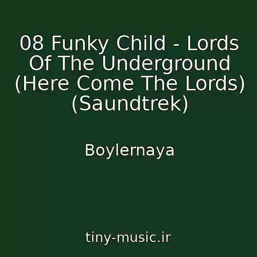 کاور آهنگ 08 Funky Child - Lords Of The Underground (Here Come The Lords) (Saundtrek) از Boylernaya