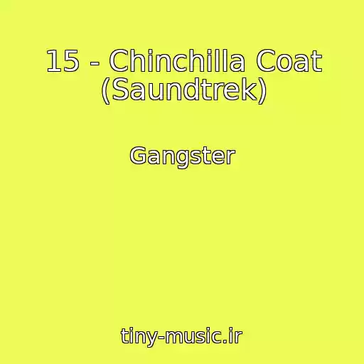 کاور آهنگ 15 - Chinchilla Coat (Saundtrek) از Gangster