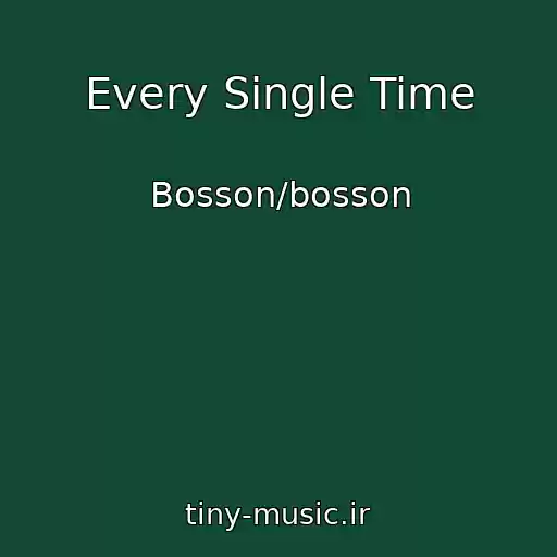 کاور آهنگ Every Single Time از Bosson/bosson