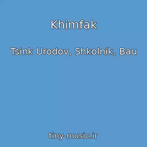کاور آهنگ Khimfak از Tsink Urodov, Shkolnik, Bau