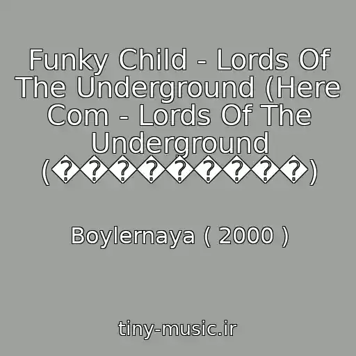 کاور آهنگ Funky Child - Lords Of The Underground (Here Com - Lords Of The Underground (���������) از Boylernaya ( 2000 )