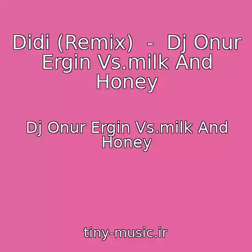 کاور آهنگ Didi (Remix)  -  Dj Onur Ergin Vs.milk And Honey از Dj Onur Ergin Vs.milk And Honey