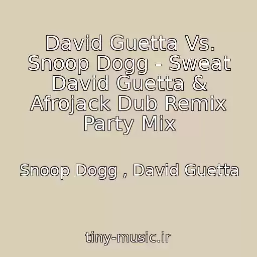کاور آهنگ David Guetta Vs. Snoop Dogg - Sweat David Guetta & Afrojack Dub Remix Party Mix از Snoop Dogg , David Guetta