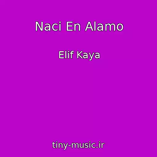 کاور آهنگ Naci En Alamo از Elif Kaya