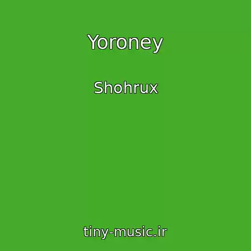 کاور آهنگ Yoroney از Shohrux