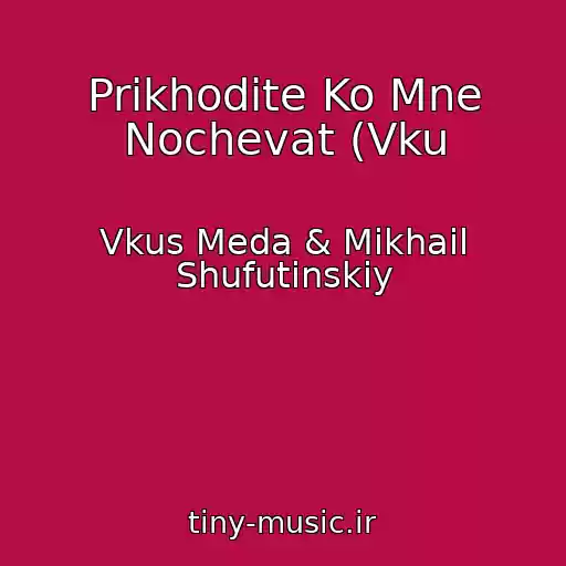کاور آهنگ Prikhodite Ko Mne Nochevat (Vku از Vkus Meda & Mikhail Shufutinskiy