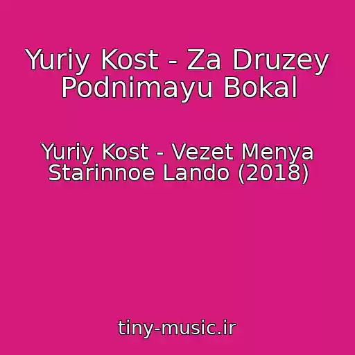 کاور آهنگ Yuriy Kost - Za Druzey Podnimayu Bokal از Yuriy Kost - Vezet Menya Starinnoe Lando (2018)