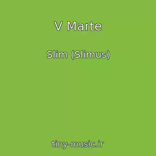 کاور آهنگ V Marte از Slim (Slimus)