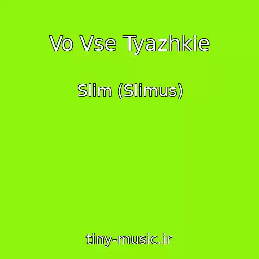 کاور آهنگ Vo Vse Tyazhkie از Slim (Slimus)