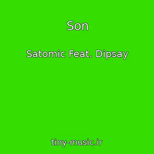 کاور آهنگ Son از Satomic Feat. Dipsay