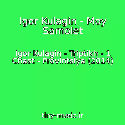 کاور آهنگ Igor Kulagin - Moy Samolet از Igor Kulagin - Triptikh - 1 Chast - Provintsiya (2014)