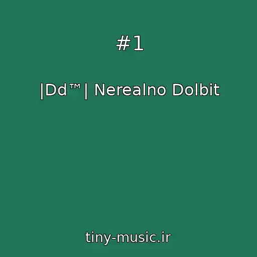 کاور آهنگ #1 از |Dd™| Nerealno Dolbit