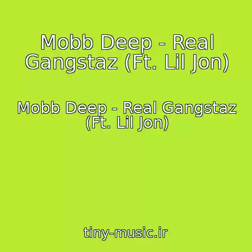 کاور آهنگ Mobb Deep - Real Gangstaz (Ft. Lil Jon) از Mobb Deep - Real Gangstaz (Ft. Lil Jon)