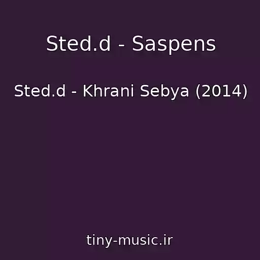 کاور آهنگ Sted.d - Saspens از Sted.d - Khrani Sebya (2014)