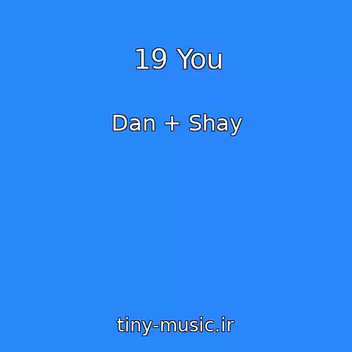 کاور آهنگ 19 You از Dan + Shay