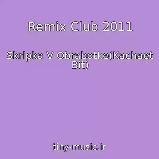 کاور آهنگ Remix Club 2011 از Skripka V Obrabotke(Kachaet Bit)