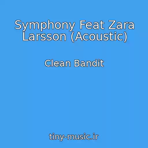 کاور آهنگ Symphony Feat Zara Larsson (Acoustic) از Clean Bandit