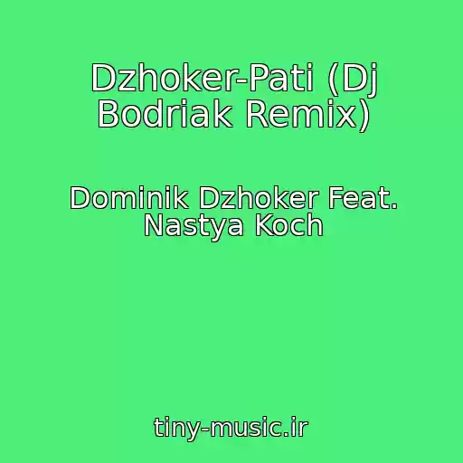 کاور آهنگ Dzhoker-Pati (Dj Bodriak Remix) از Dominik Dzhoker Feat. Nastya Koch