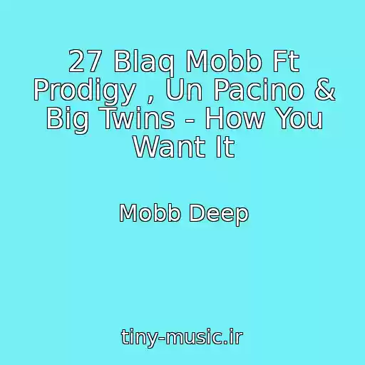 کاور آهنگ 27 Blaq Mobb Ft Prodigy , Un Pacino & Big Twins - How You Want It از Mobb Deep