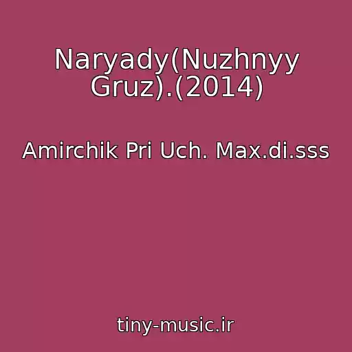 کاور آهنگ Naryady(Nuzhnyy Gruz).(2014) از Amirchik Pri Uch. Max.di.sss