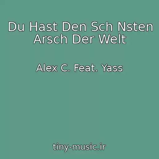 کاور آهنگ Du Hast Den Sch Nsten Arsch Der Welt از Alex C. Feat. Yass