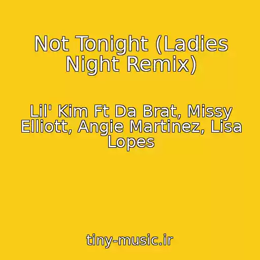 کاور آهنگ Not Tonight (Ladies Night Remix) از Lil' Kim Ft Da Brat, Missy Elliott, Angie Martinez, Lisa Lopes