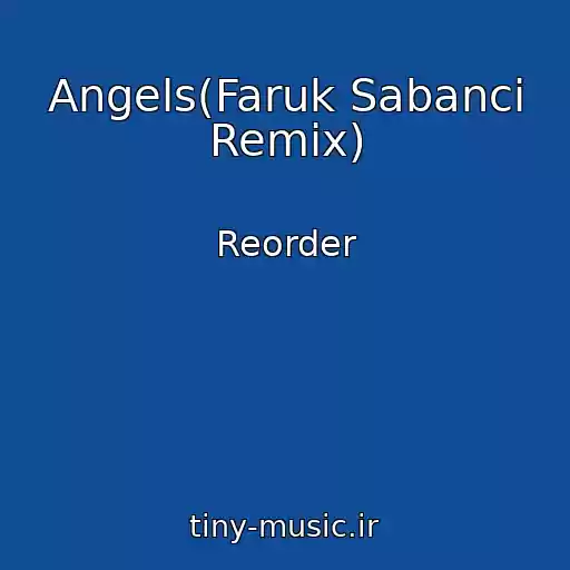 کاور آهنگ Angels(Faruk Sabanci Remix) از Reorder