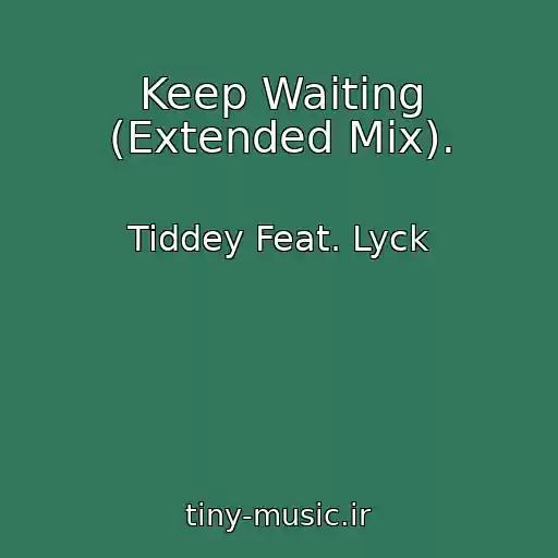 کاور آهنگ Keep Waiting (Extended Mix). از Tiddey Feat. Lyck