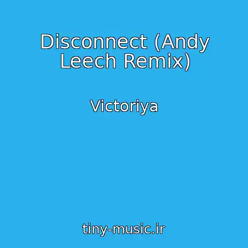 کاور آهنگ Disconnect (Andy Leech Remix) از Victoriya
