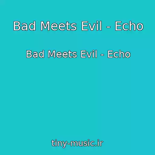 کاور آهنگ Bad Meets Evil - Echo از Bad Meets Evil - Echo