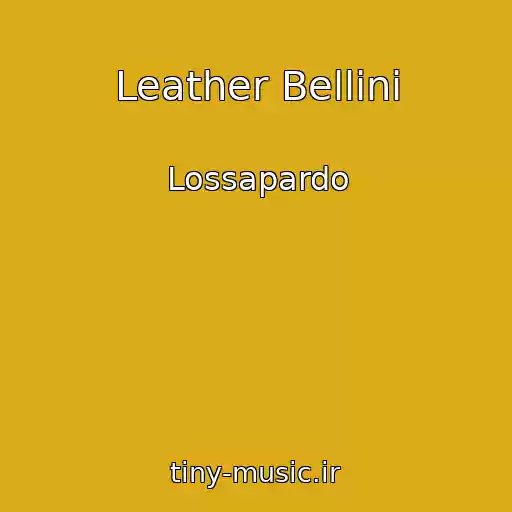 کاور آهنگ Leather Bellini از Lossapardo