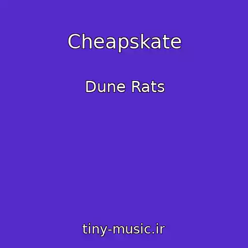 کاور آهنگ Cheapskate از Dune Rats