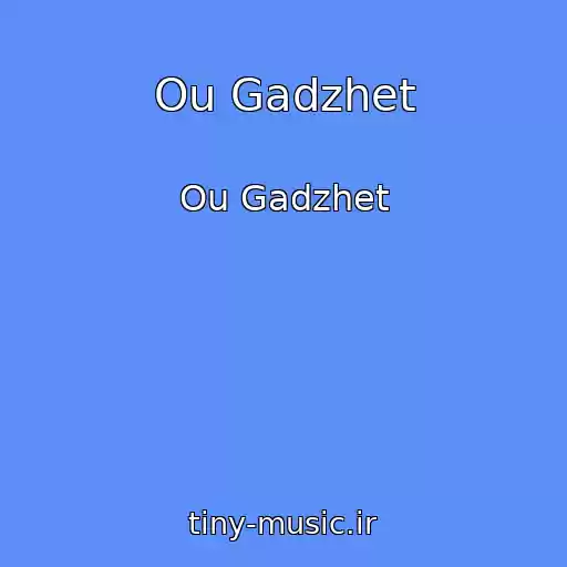 کاور آهنگ Ou Gadzhet از Ou Gadzhet