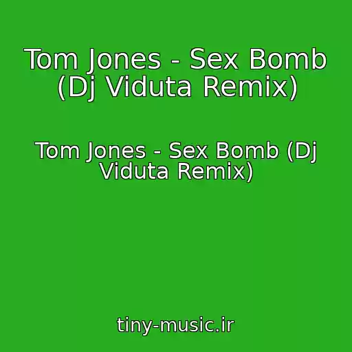 کاور آهنگ Tom Jones - Sex Bomb (Dj Viduta Remix) از Tom Jones - Sex Bomb (Dj Viduta Remix)