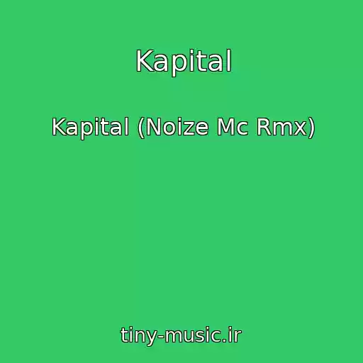 کاور آهنگ Kapital از Kapital (Noize Mc Rmx)
