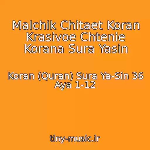 کاور آهنگ Malchik Chitaet Koran Krasivoe Chtenie Korana Sura Yasin از Koran (Quran) Sura Ya-Sin 36 Aya 1-12