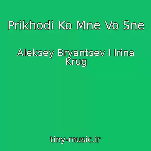 کاور آهنگ Prikhodi Ko Mne Vo Sne از Aleksey Bryantsev I Irina Krug
