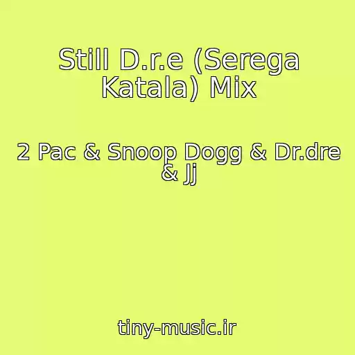 کاور آهنگ Still D.r.e (Serega Katala) Mix از 2 Pac & Snoop Dogg & Dr.dre & Jj
