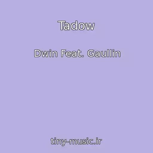 کاور آهنگ Tadow از Dwin Feat. Gaullin