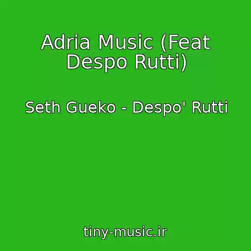 کاور آهنگ Adria Music (Feat Despo Rutti) از Seth Gueko - Despo' Rutti