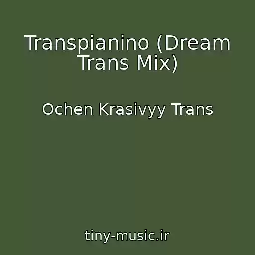 کاور آهنگ Transpianino (Dream Trans Mix) از Ochen Krasivyy Trans