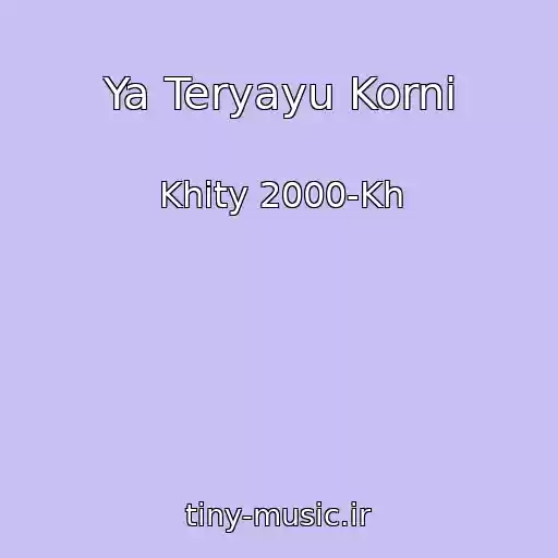 کاور آهنگ Ya Teryayu Korni از Khity 2000-Kh