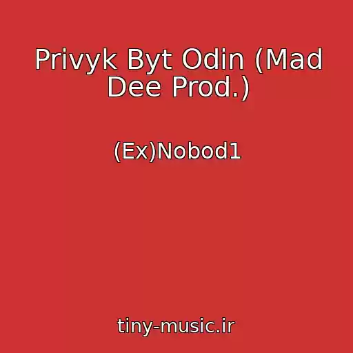 کاور آهنگ Privyk Byt Odin (Mad Dee Prod.) از (Ex)Nobod1