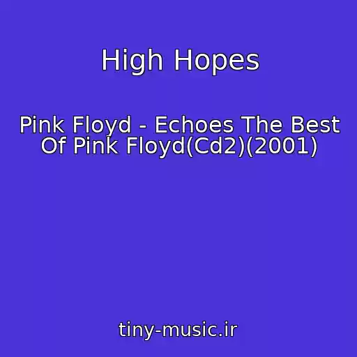کاور آهنگ High Hopes از Pink Floyd - Echoes The Best Of Pink Floyd(Cd2)(2001)